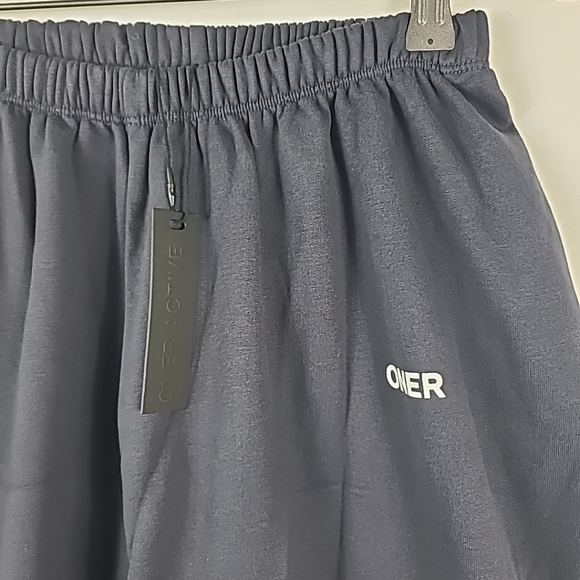 NWT Oner Active Women's Lightweight Joggers With Logo True Blue Sz S - Picture 2 of 7